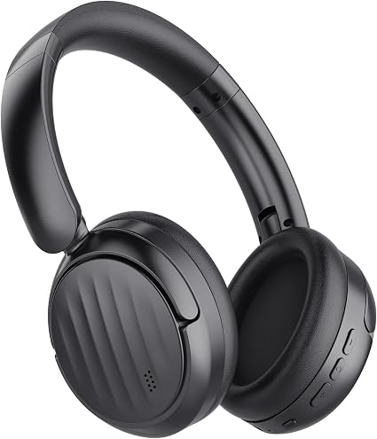 Bluetooth Headphones, Hybrid Active Noise Cancelling Over Ear Headphones