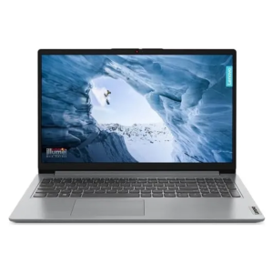 LENOVO IP 1i INTEL CDC N4500, 8GB DDR4, 512GB SSD M.2 NVMe, UHD GFX, 15.6 INCH HD AG, DOLBY AUDIO, AC WIFI6 x 2+ BT 5.2, C. GREY, FREE DOS LAPTOP