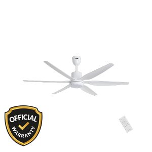 Qulik Silex Q-6507-W 54" Remote Control Ceiling Fan